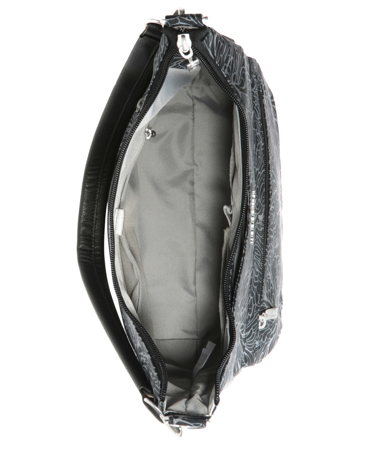 Baggallini Pocket Half Moon Bag In Blue