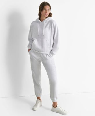 Women's Varsity Embroidered Logo Pull-On Hoodie