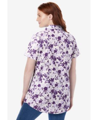 Women's Within Short Sleeve Shirt.