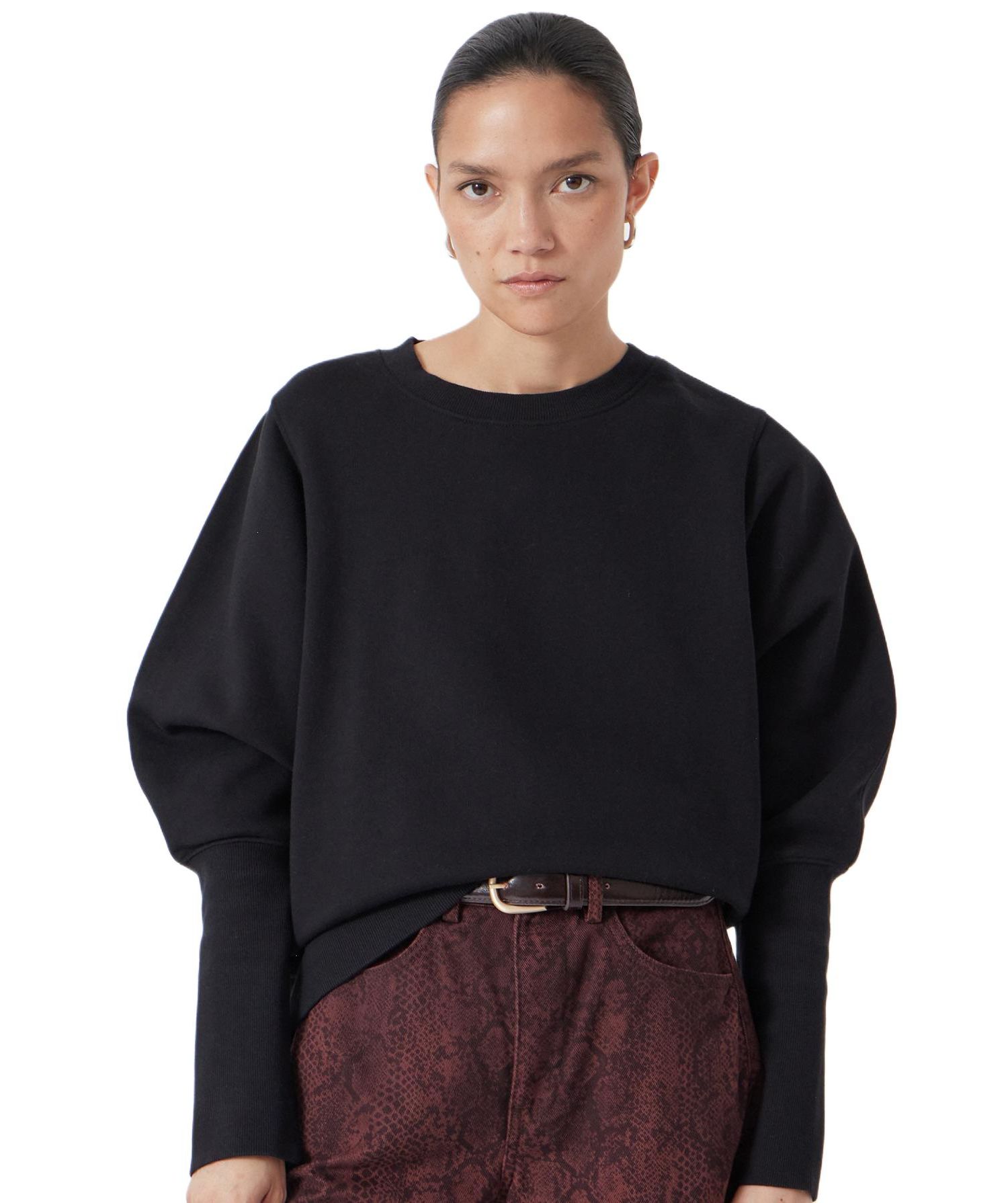 Women's Puff Sleeve Sweatshirt