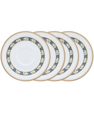 Noritake - Tusker Garden Saucers, Set of 4