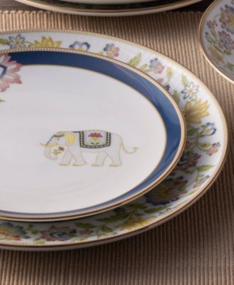 Tusker Garden Set of 4 Salad Plates, 8.25"