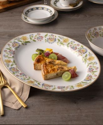 Tusker Garden Oval Platter, 16"