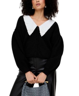 Women's Gaia Wide Leg Leather Trouser