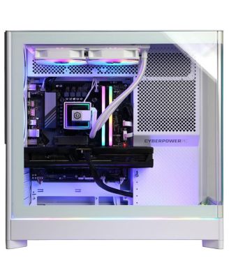 Gamer Supreme Liquid Cool Desktop Intel Core i7 14700F NVIDIA GeForce RTX 5070 Ti 32GB RAM 2TB SSD Windows 11 Home - Black