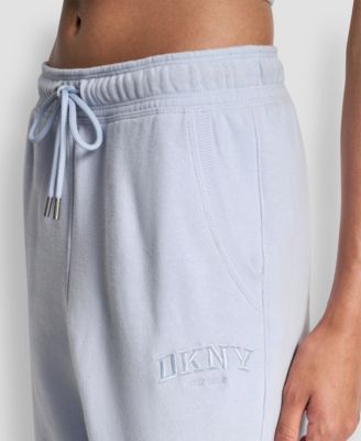 Women's Varsity Embroidered Logo Relaxed Pockets Pull-On Joggers