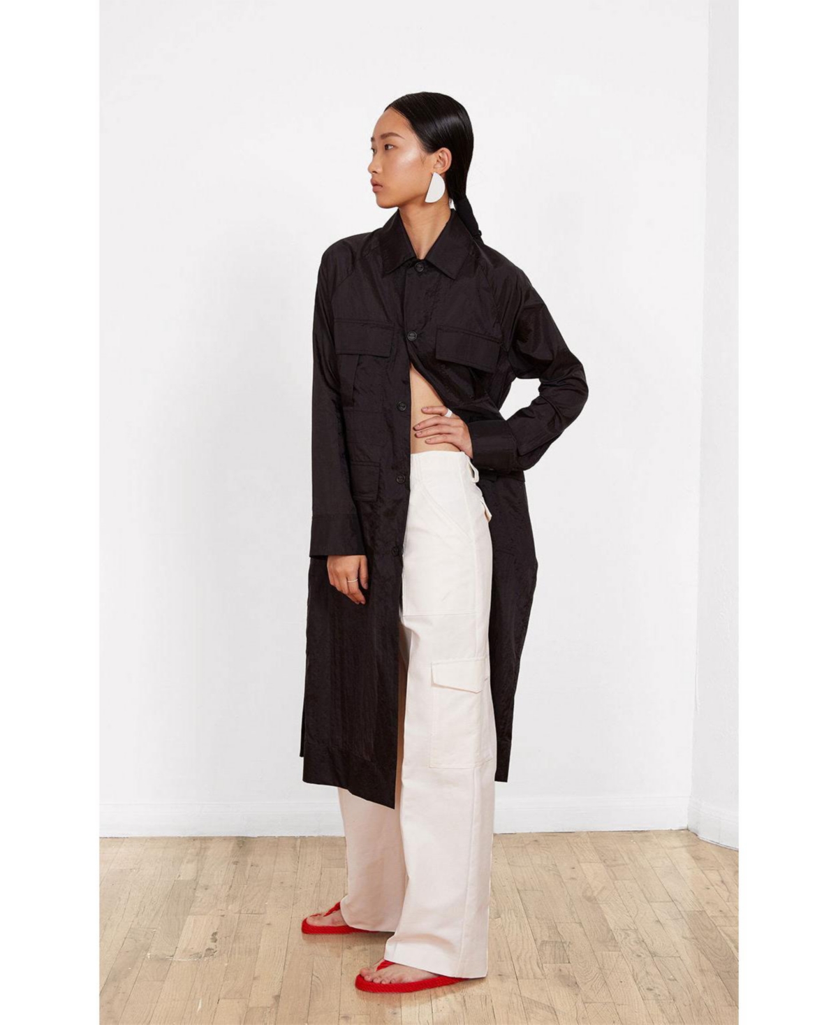 Caalo Women's 2 Length Utility Jacket