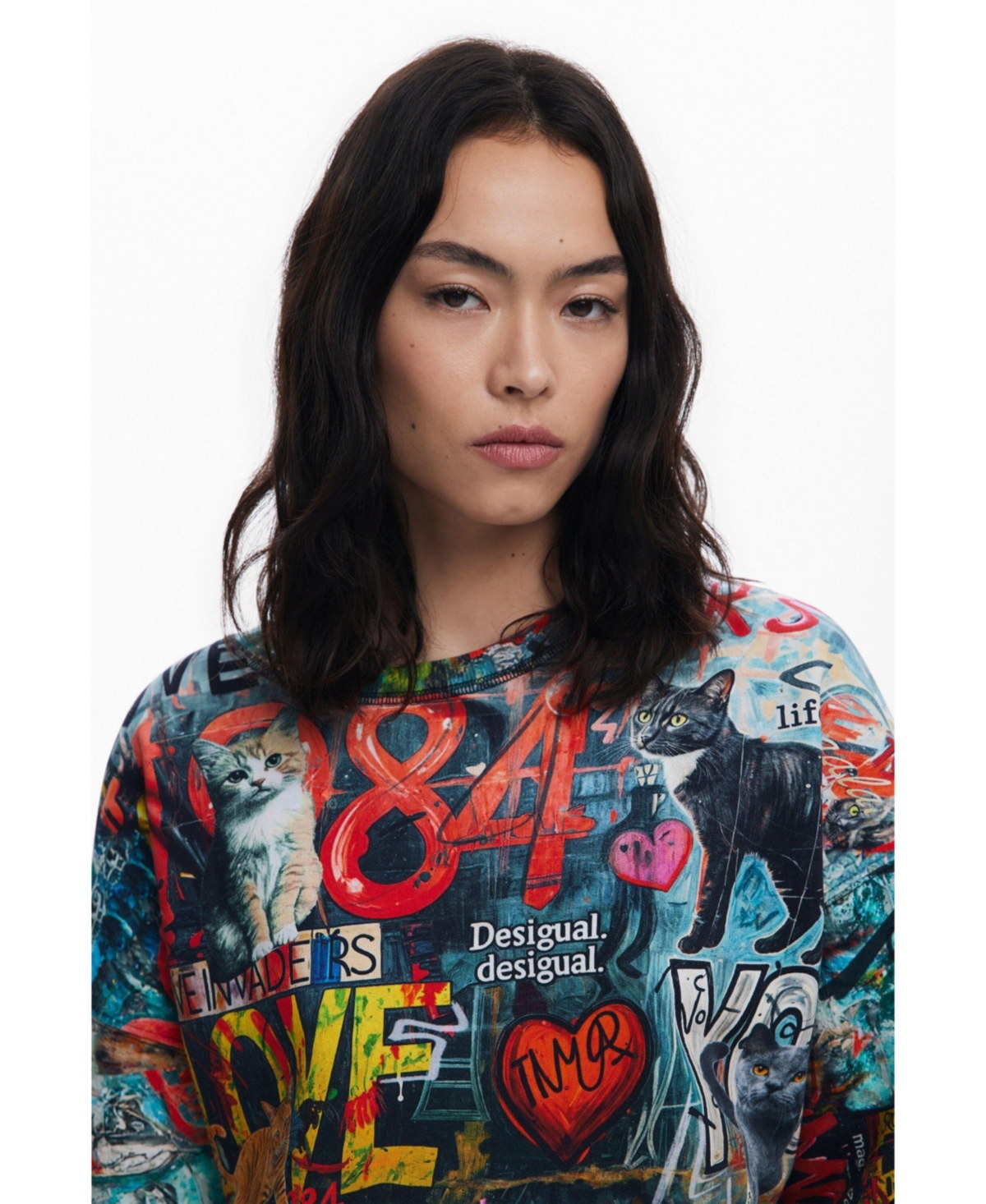 Desigual Women's Graffiti sweatshirt