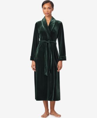 Women's Long Sleeves Shawl Collar Robe