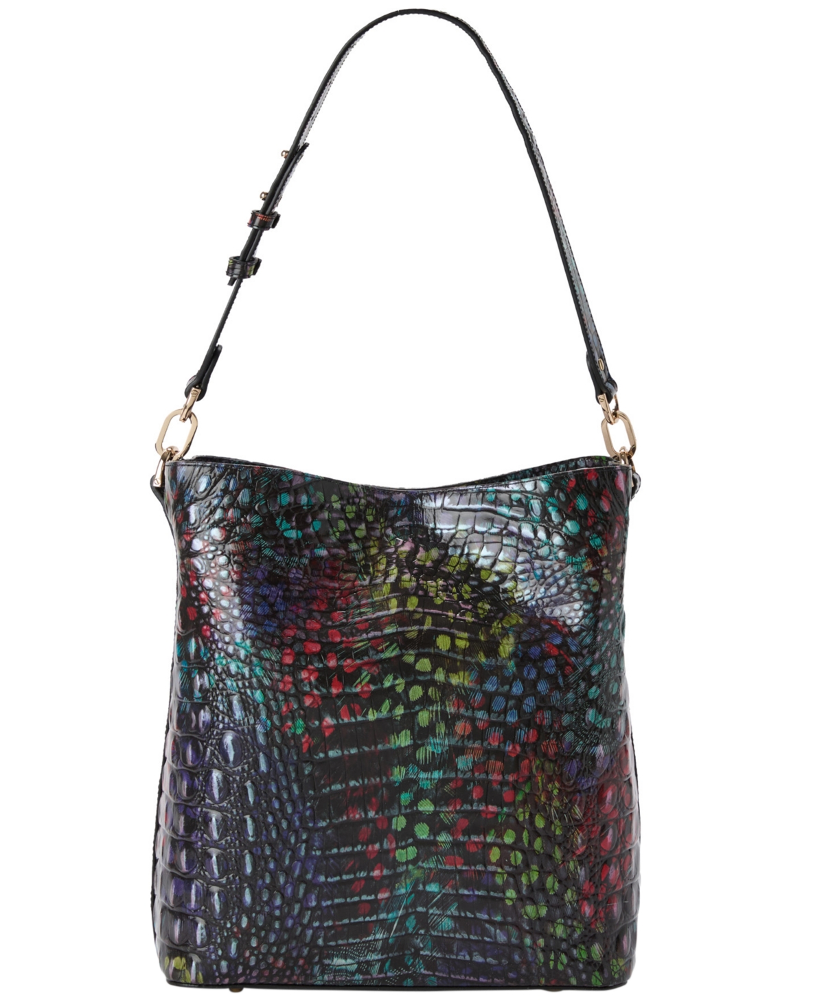 Brahmin Celina Melbourne Small Leather Bucket