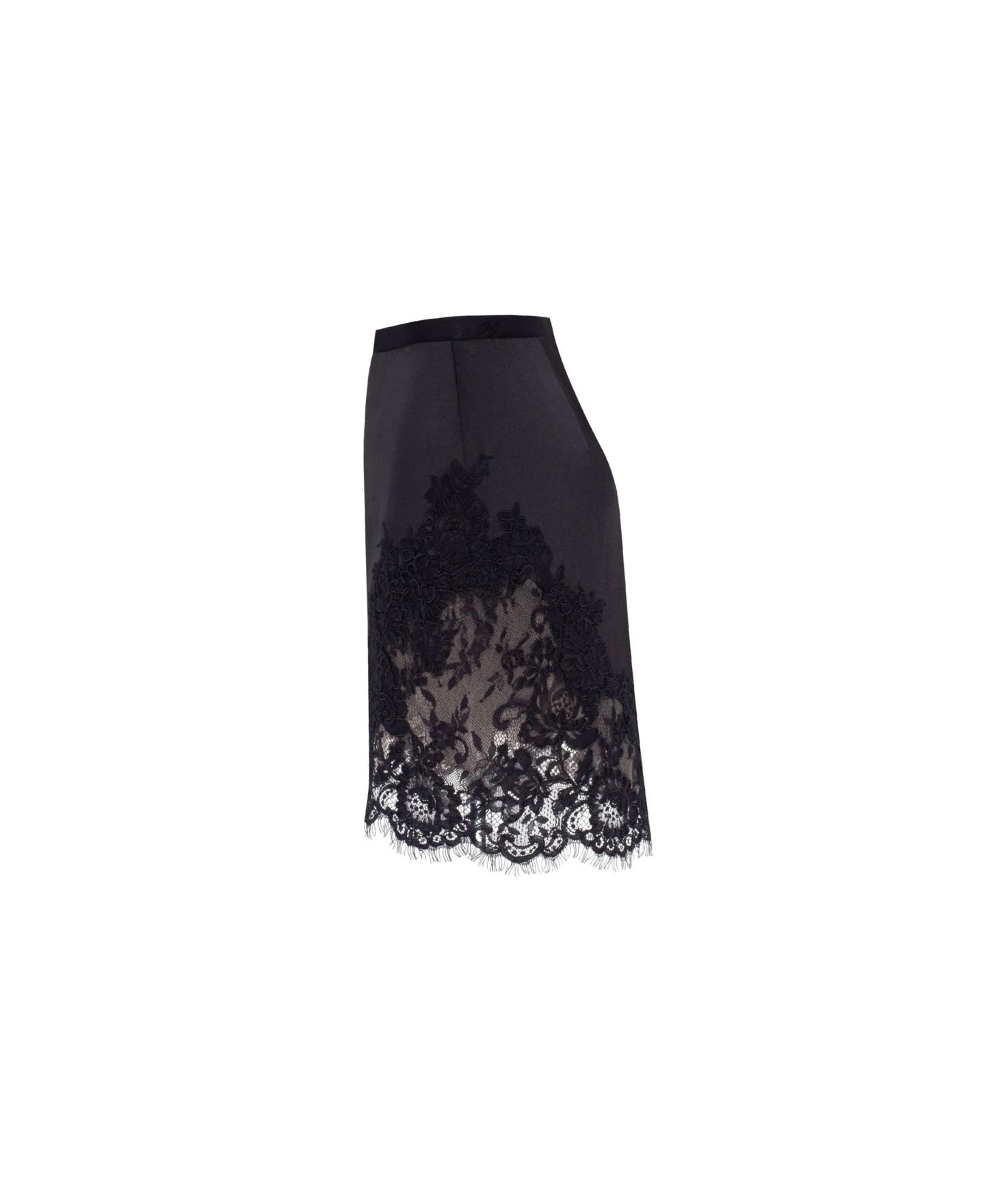 Женская юбка Milla Millla Fitted Obsidian Mini Skirt Adorned With Lace, цвет: Чёрный — фото 7