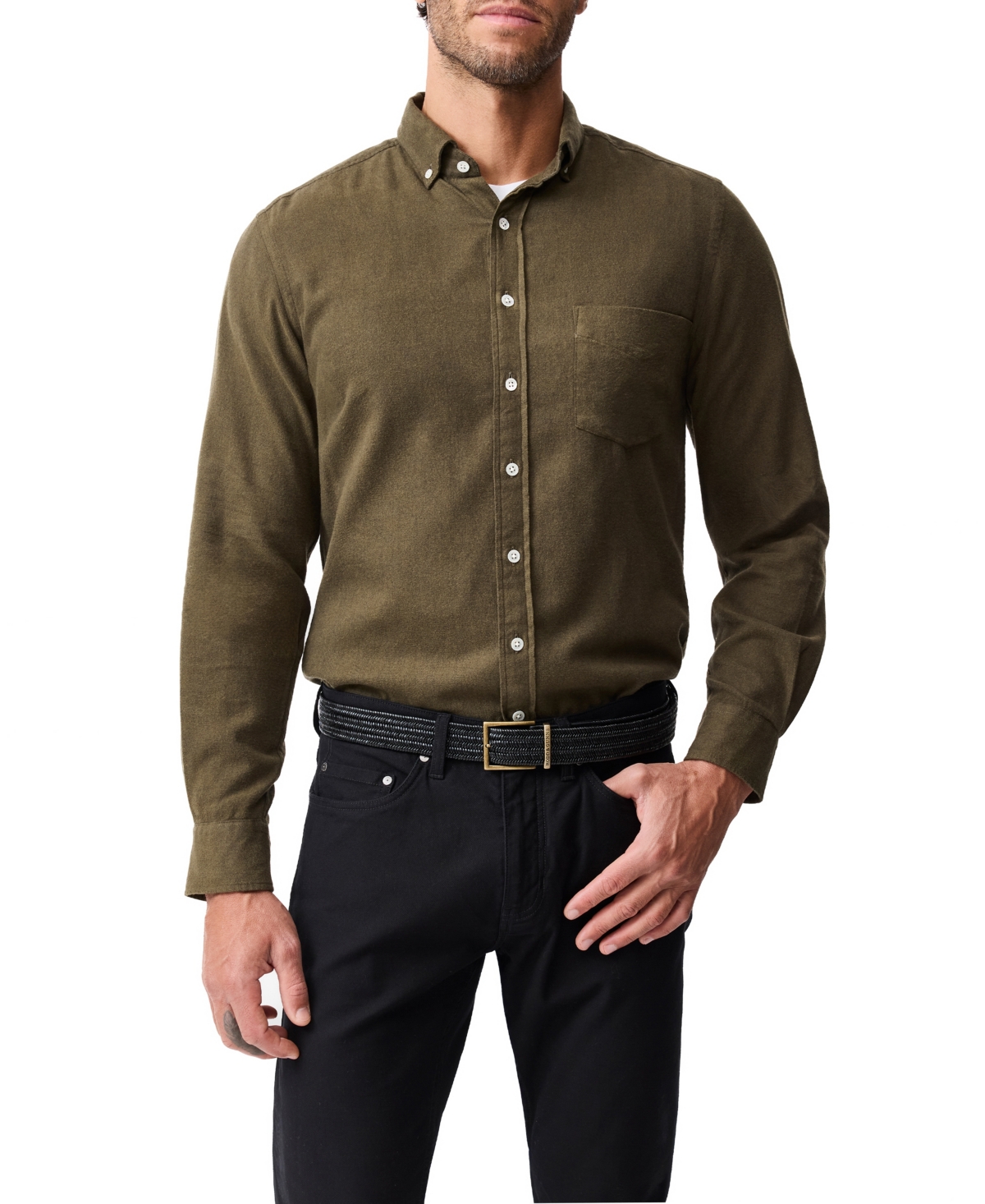 Rodd & Gunn Barrhill Sports Fit Shirt In Gray