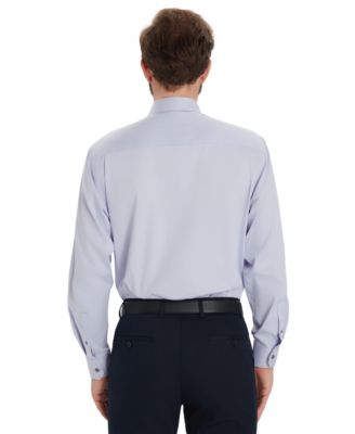 Men's Solid Regular-Fit Dress Shirt, Macy's Exclusive