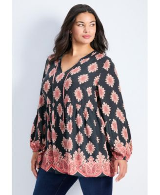 Women's Mara Blouson Sleeve Tunic