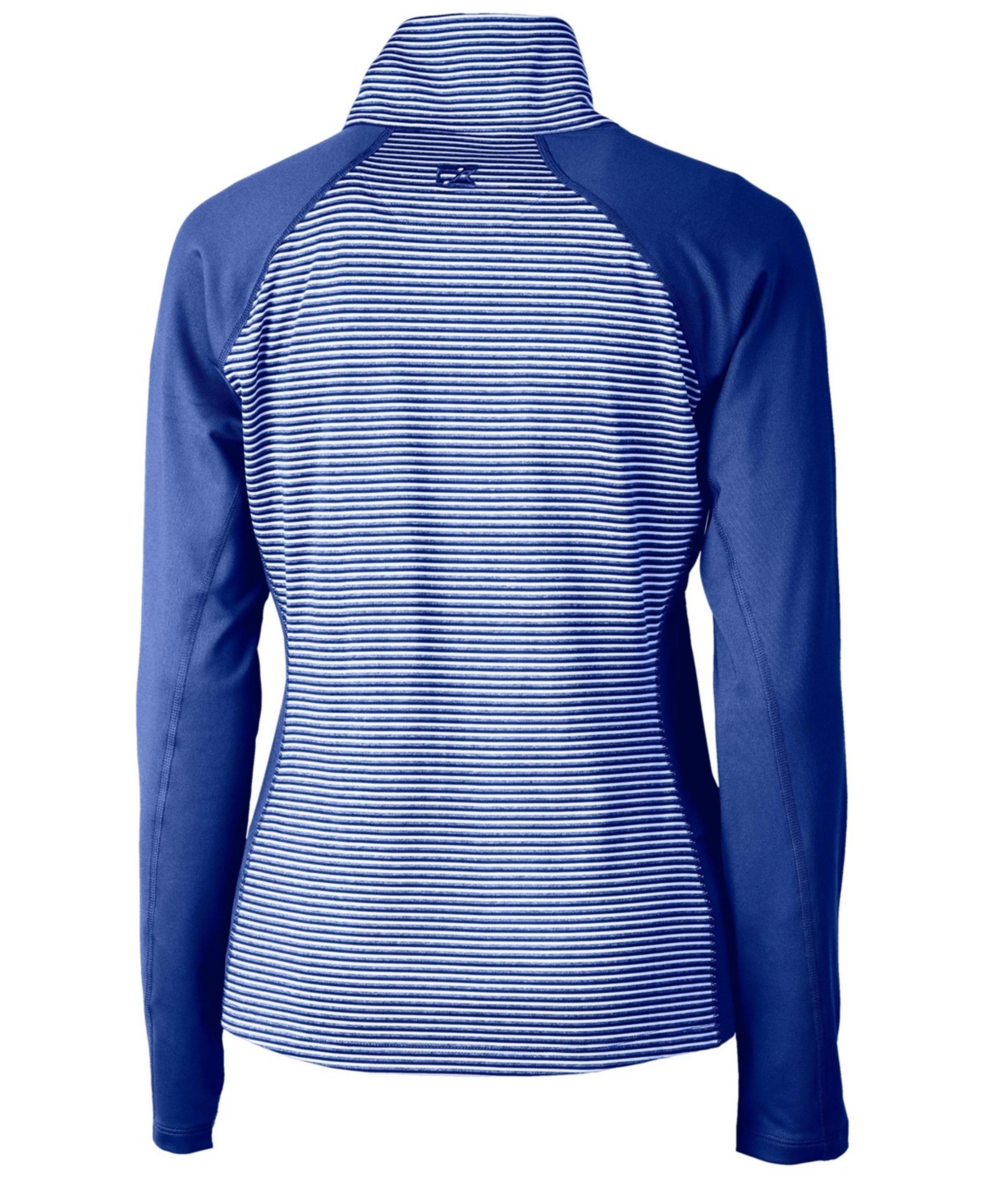 Cutter & Buck Forge Tonal Stripe Stretch Half Zip Womens Top Jacket