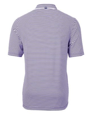 Big & Tall Virtue Eco Pique Stripe Recycled Polo Shirt