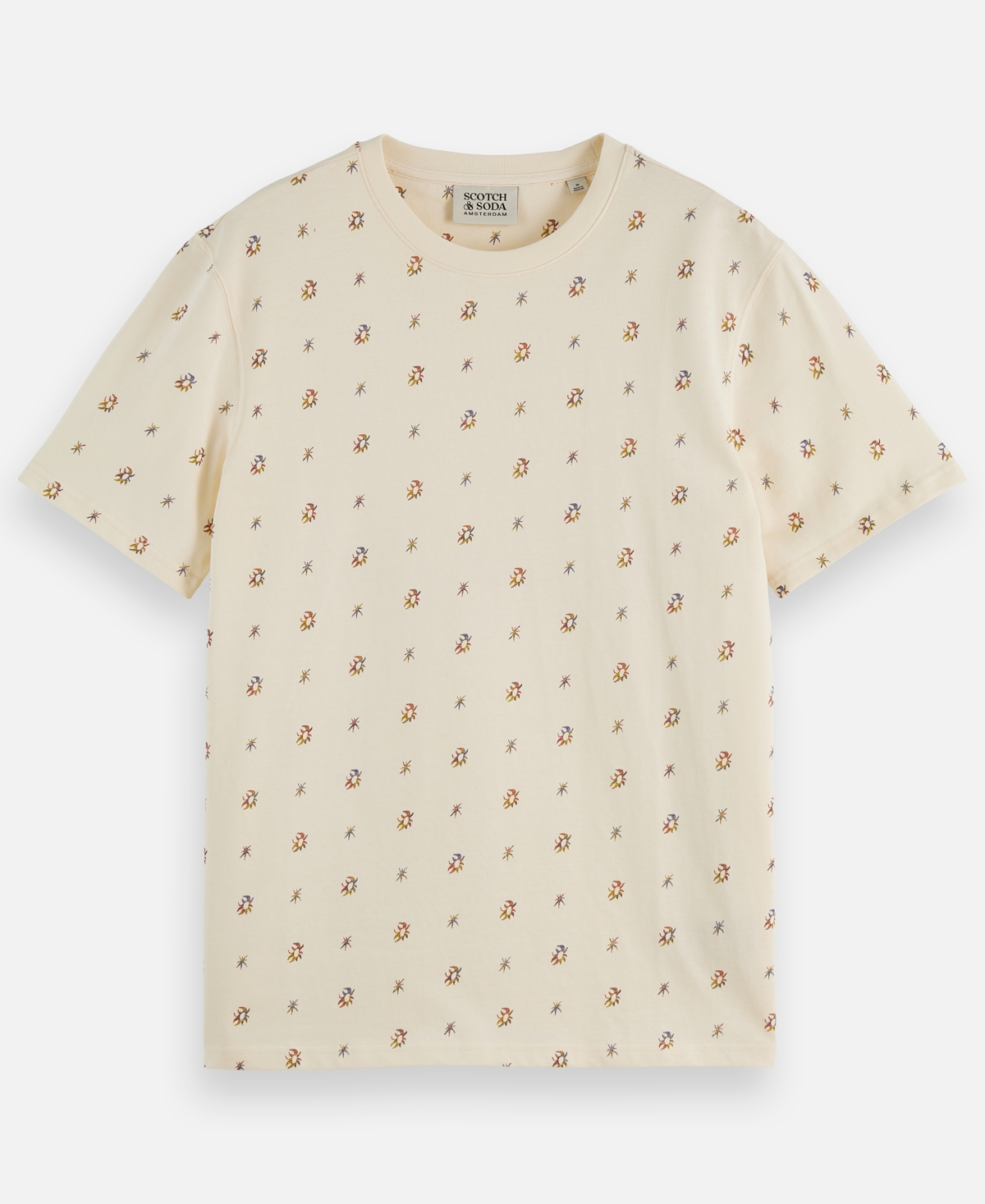 Scotch & Soda Men's Micro-Printed T-Shirt
