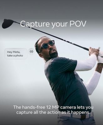 Unisex Meta Vanguard AI Sunglasses, OW8001