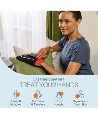 Red Light Therapy Foot & Ankle Wrap – Portable One-Size Fit – Infrared & Red Light for Joint, Muscle & Stiffness Relief