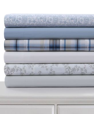 Tribeca Living Cotton Extra Deep Pocket Sheet Sets In Multi