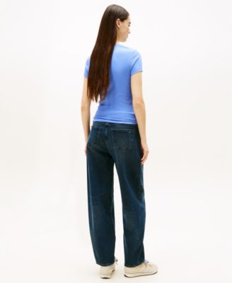 Women's Tommy 85 Ribbed Logo T-Shirt