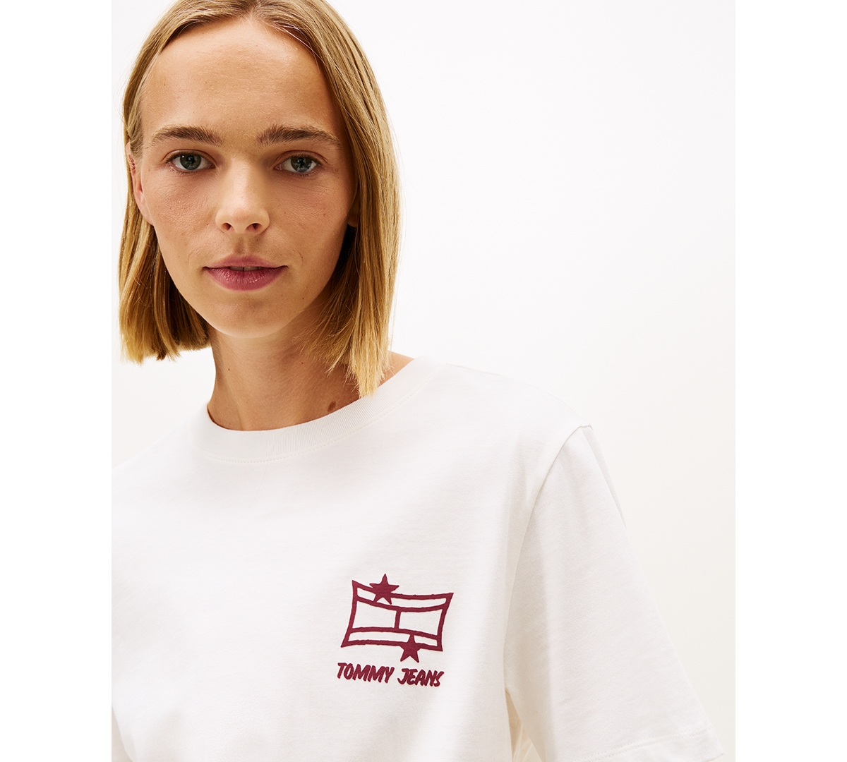 Tommy Jeans Women's Relaxed Graffiti Logo T-Shirt