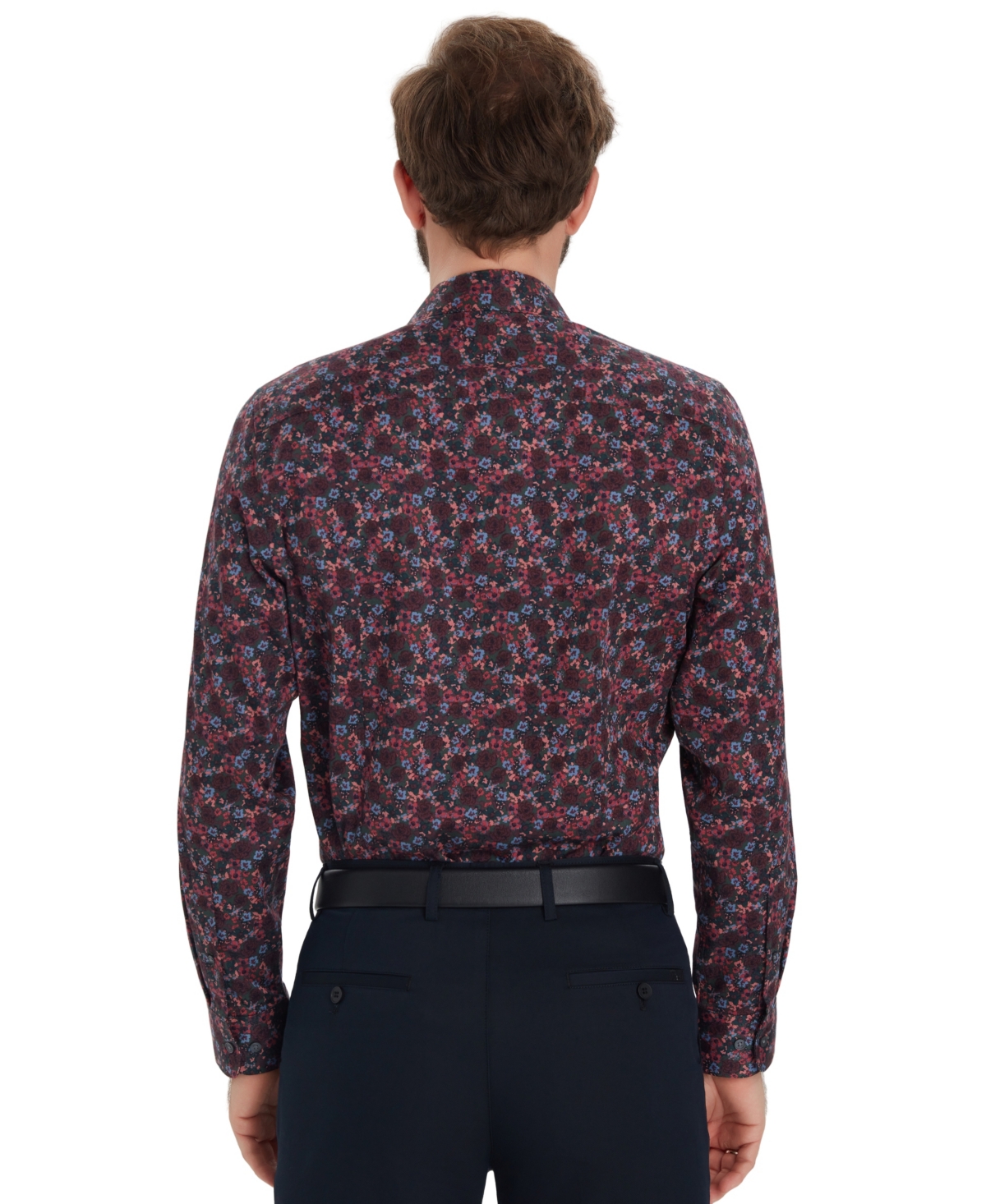 Bar Iii Men's Casa Floral Printed Dress Shirt, Macy's Exclusive