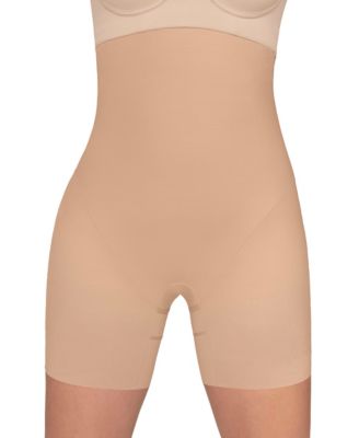 Women's Strapless Sculpting Step-in Body Shaper with Short Bottom