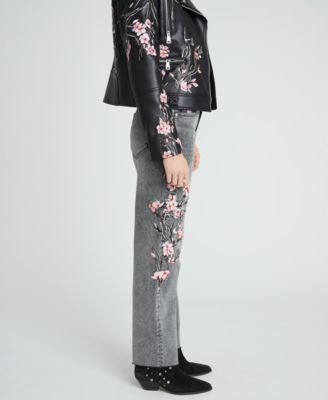 Women's High-Rise Straight-Leg Jeans