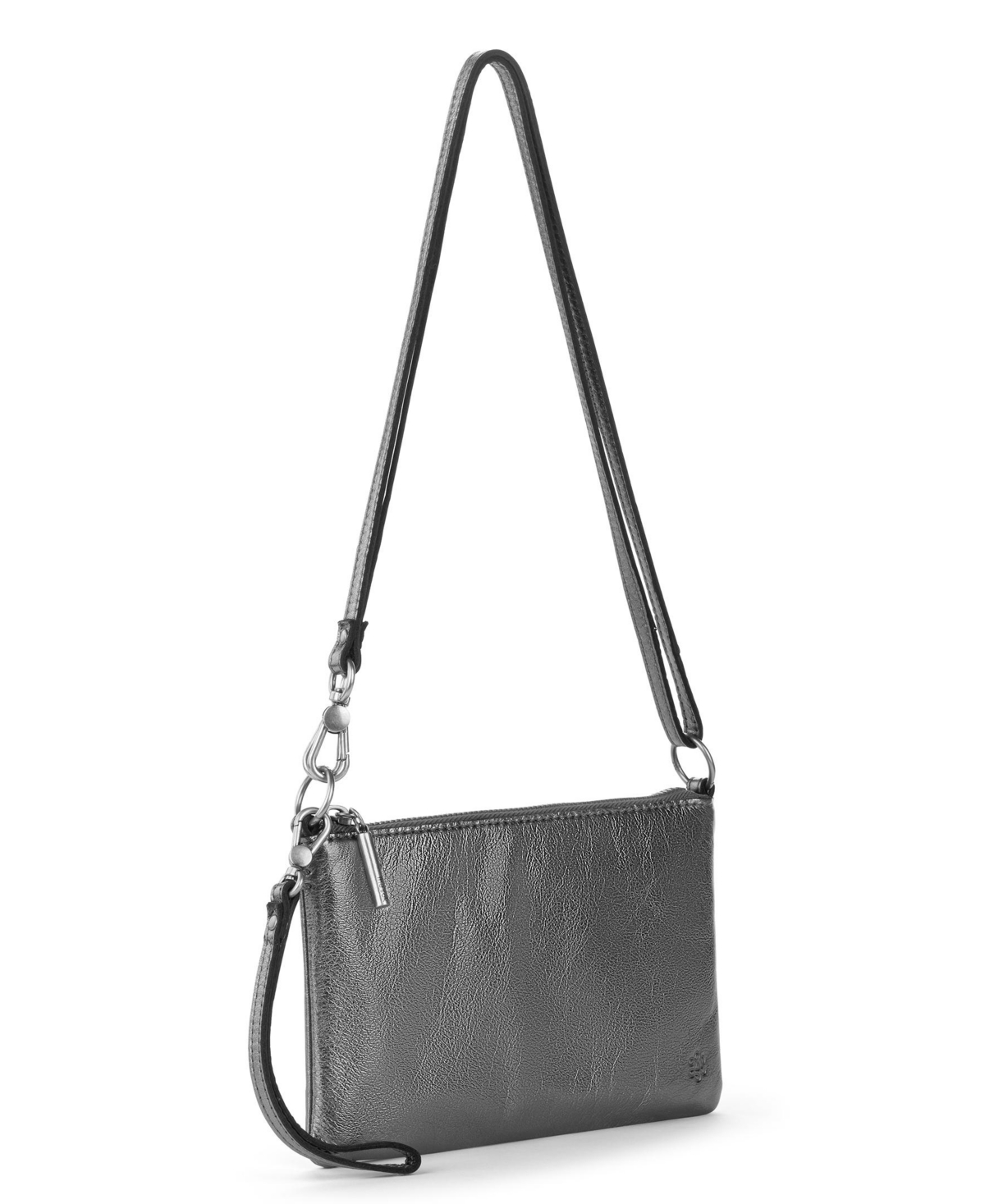 The Sak Vita Leather Zip Top Wristlet