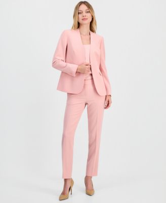 Women's Bi-Stretch Straight-Leg Dress Pants, Created for Macy's