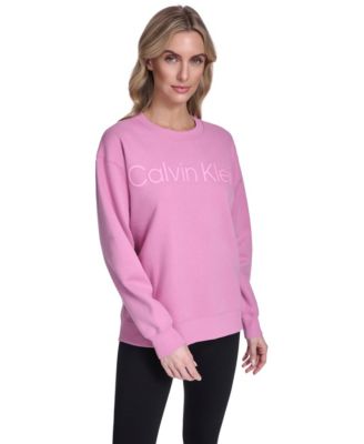 Women's Puff Print Logo Crewneck Sweatshirt