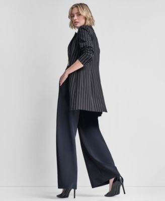 Women's One-Button Notch Collar Jacket