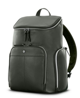 Mobile Solution 2 Leather Deluxe Backpack