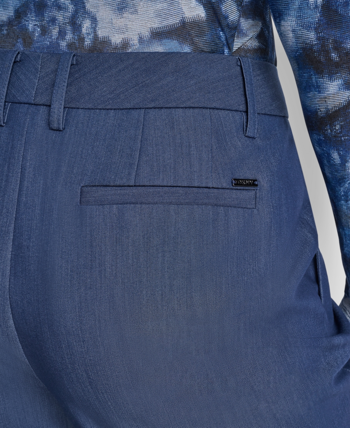 Dkny Women's Pintuck Fit and Flare Pants