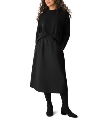 Women's Quilted A-Line Skirt