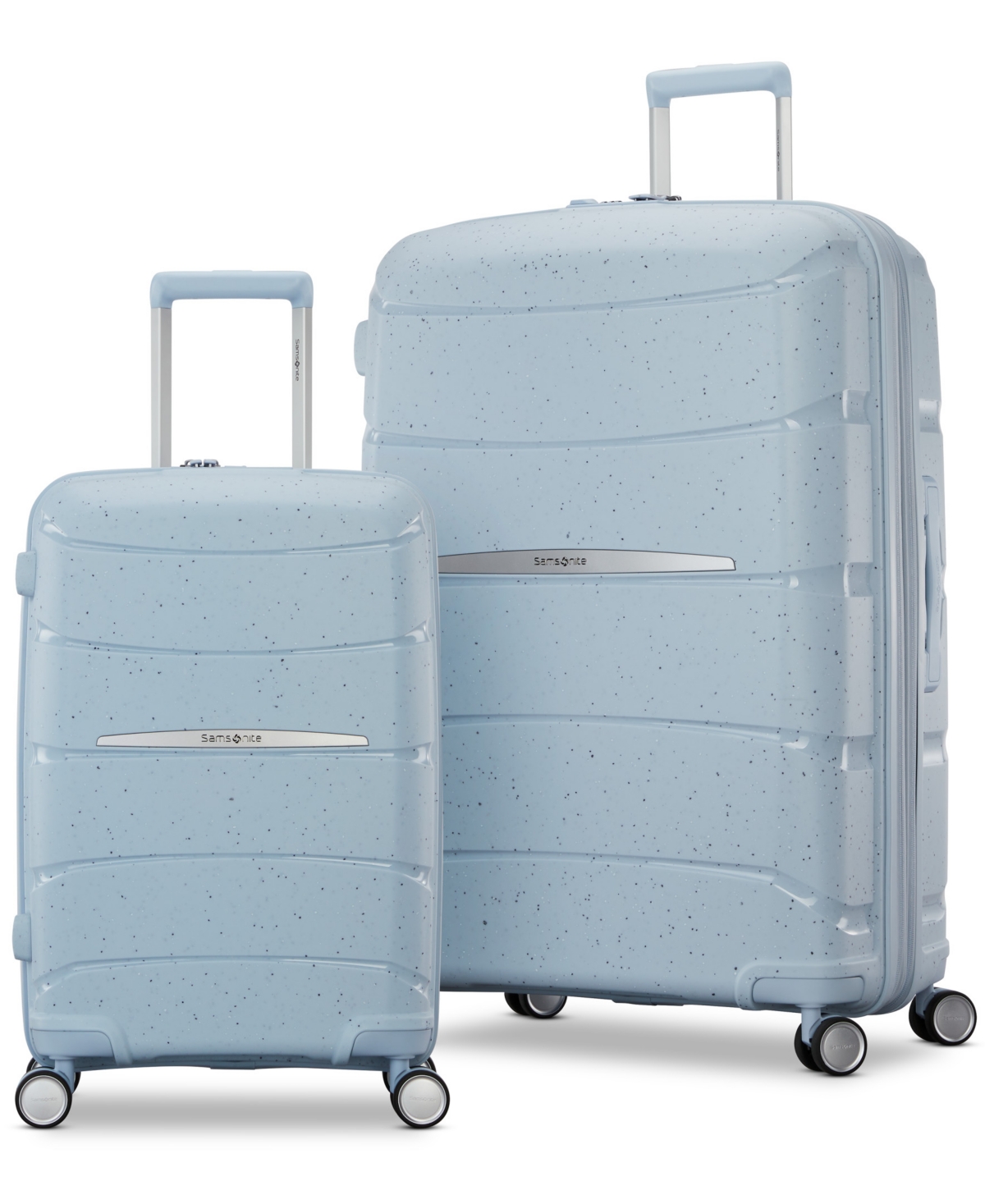 Samsonite Outline Pro Large Spinner Suitcase In Blue