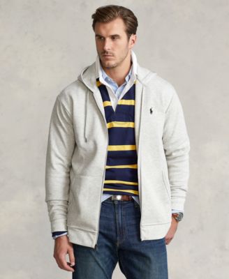 Men's Big & Tall Double-Knit Full-Zip Hoodie