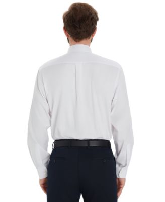Men's Pinpoint Solid Dress Shirt, Macy's Exclusive
