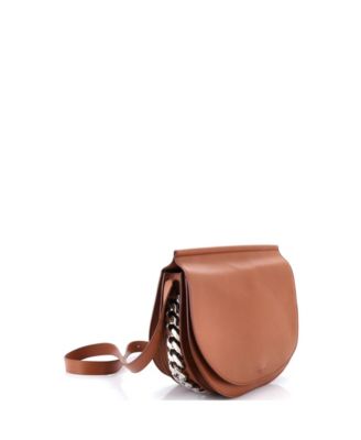 Medium Infinity Saddle Bag Leather