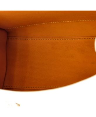 Mini Saigon Top Handle Bag Coated Canvas with Leather