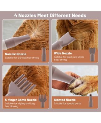 Dog Cat Hair Blower with Negative Ion Function and Adjustable Temperature