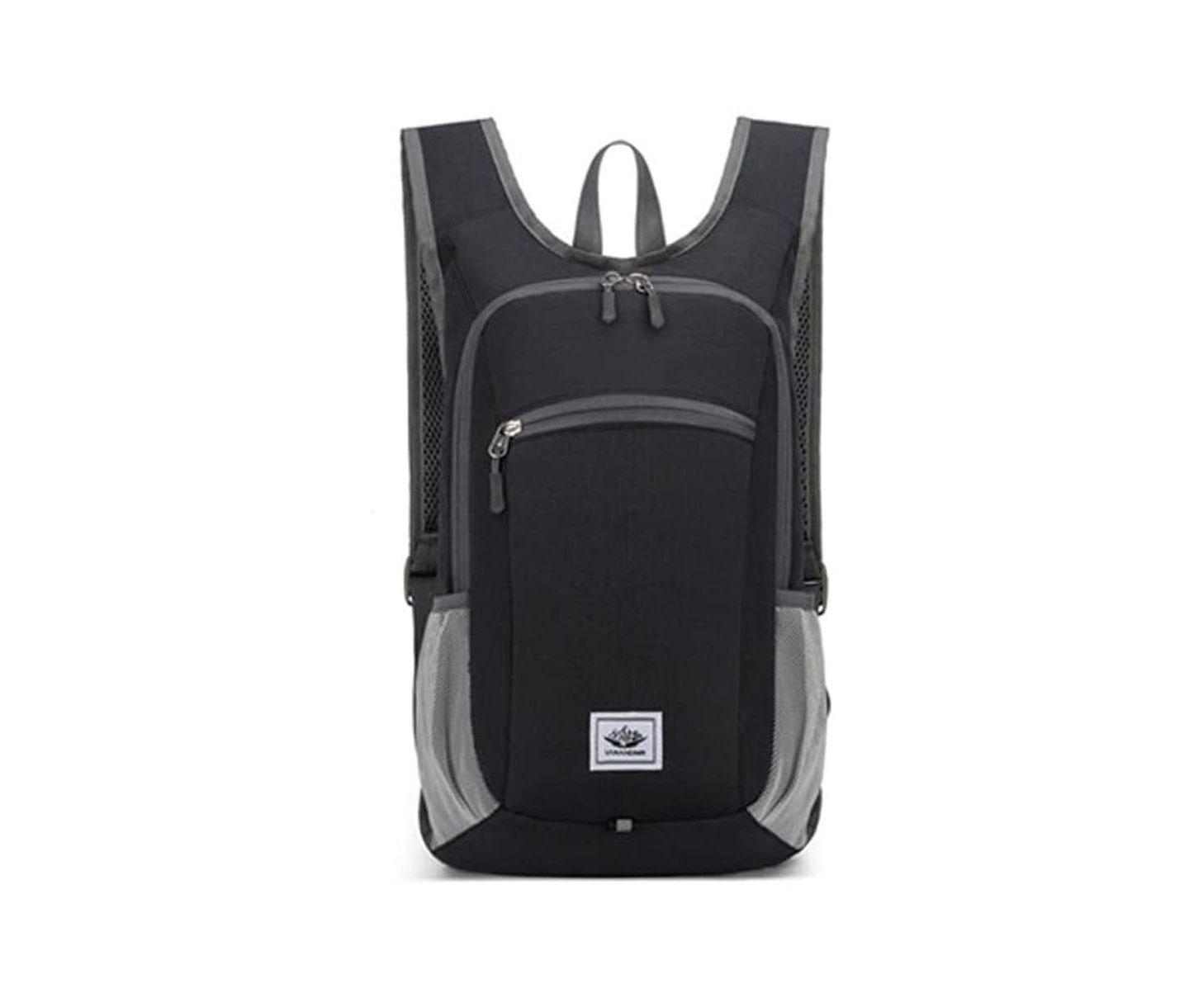 Рюкзак Urbanmax Hiking 15L Small Travel Lightweight Foldable Daypack Packable Camping for Women Men, цвет: Чёрный — фото 2