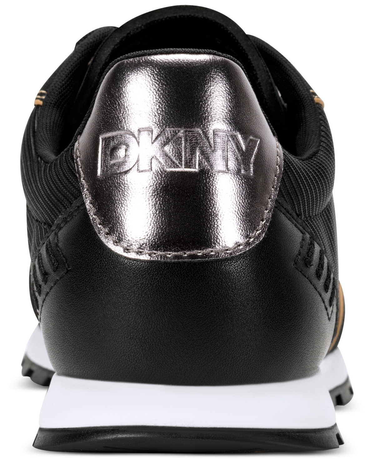 Dkny Women's Falina Lace Up Sneakers In Black