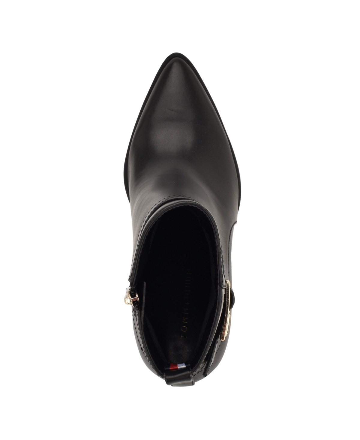 Tommy Hilfiger Women's Miriaha High Block Heel Dress Booties In Black