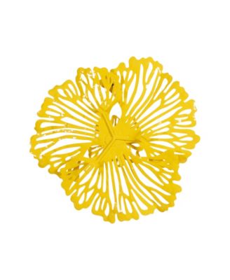 Flower Extra Small Metal Wall Art