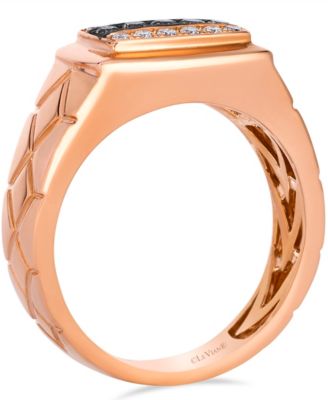 Diamond Ring (0.36 ct. t.w.) in 14k Strawberry Gold