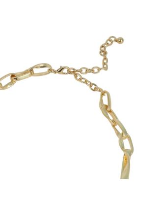 Women's The Chunky Twirl-Link Chain Necklace - California Gold