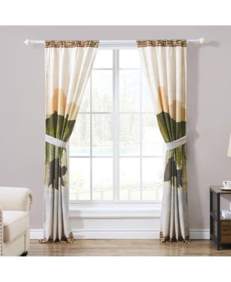 by The Lake Curtain Panel Pair