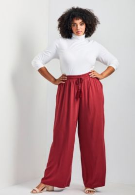 Women's Plus Size Allure Wide Leg Pant